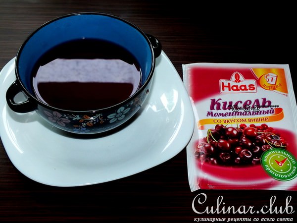 Десерт из киселя