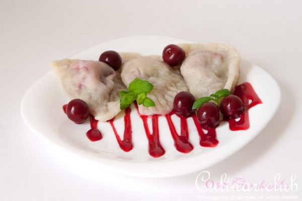 Вареники с вишней (вариант)