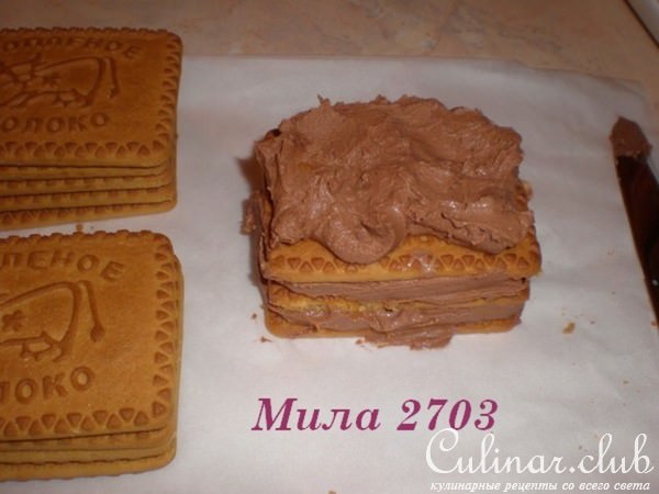 «ПОЛОСАТОЕ» пирожное без выпечки (очень вкусно и просто)