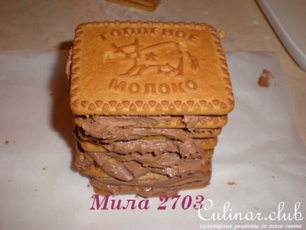 «ПОЛОСАТОЕ» пирожное без выпечки (очень вкусно и просто)