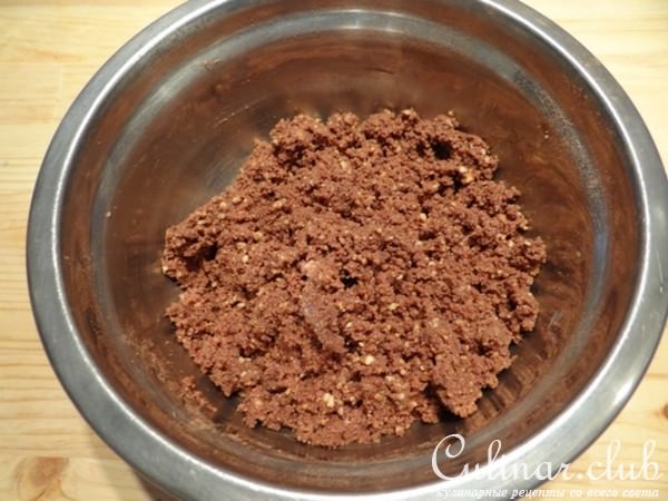 Творожный чизкейк с шоколадными пряниками
