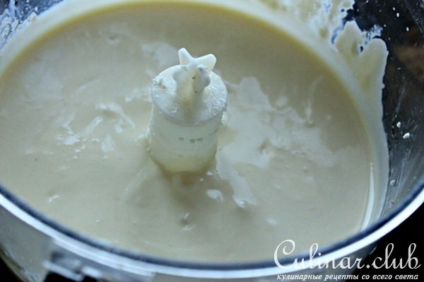 Творожники с кокосом и персиками