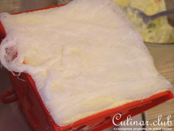 Пасха Царская с цукатами и кедровыми орешками (сырая)