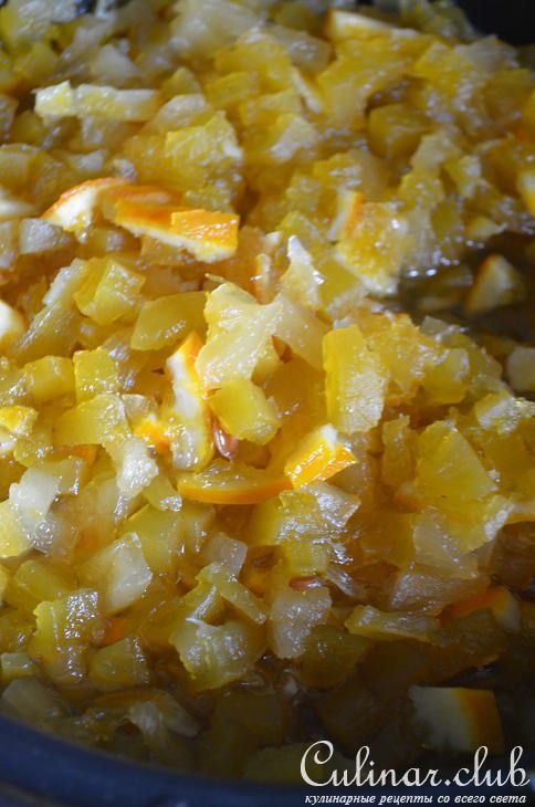 Кабачковое варенье с ананасом
