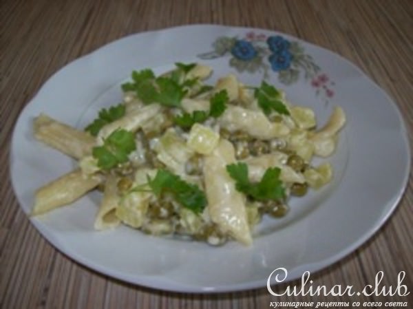 Макароны с кабачком