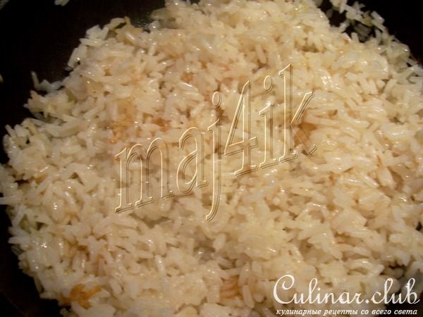 Нежный рис с орешками кешью