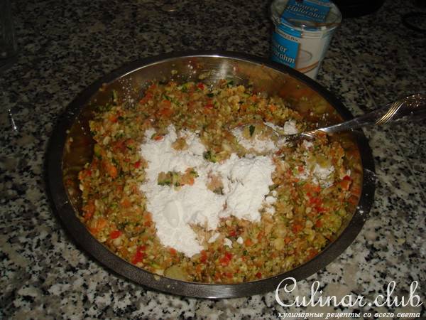 овощные оладушки "вкусняшки"