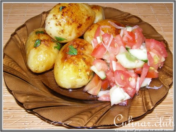 МОЛОДАЯ КАРТОШЕЧКА С МЁДОМ
