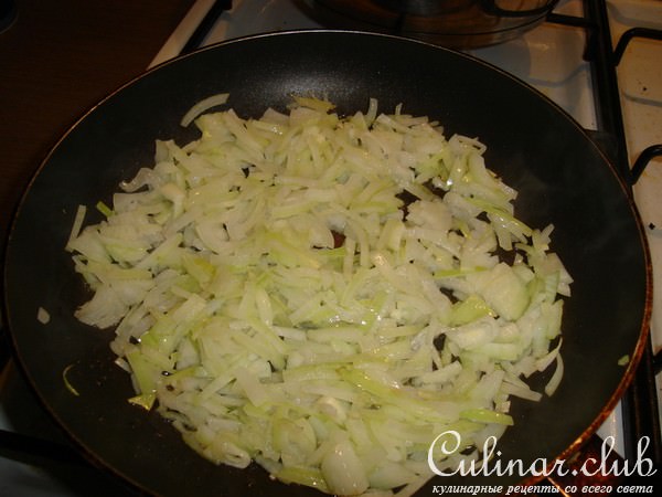 макароны с грибами
