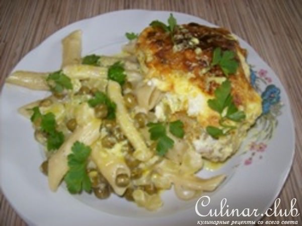 Макароны с кабачком