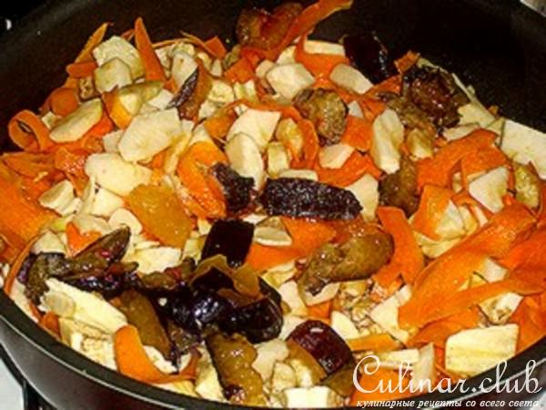 Баклажаны с булгуром