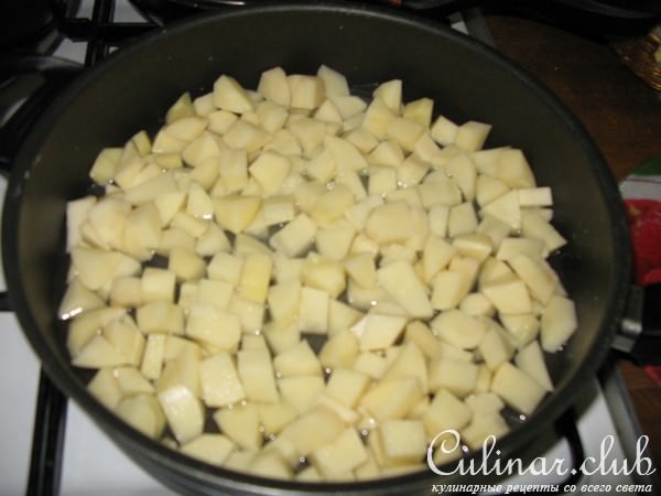 Овощное рагу с шампиньонами