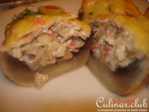 Шампиньоны фаршированные