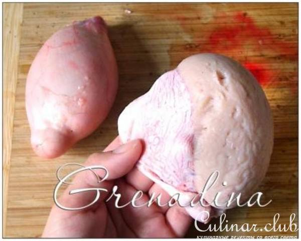 Бараньи яйца в остром соусе