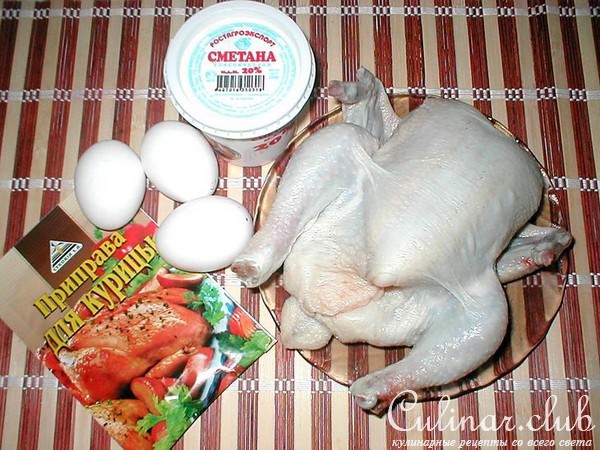 КУРИЦА ПОД СНЕЖНЫМ ОДЕЯЛОМ