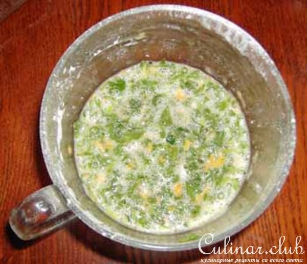 Mаффины с сыром и кабачком