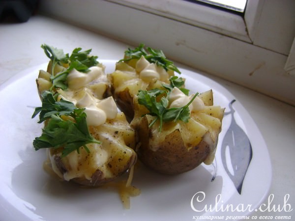 Картофельные розочки