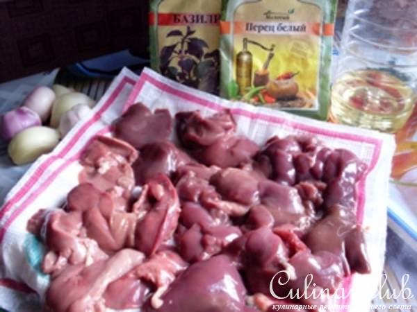 шашлычки из куриной печени