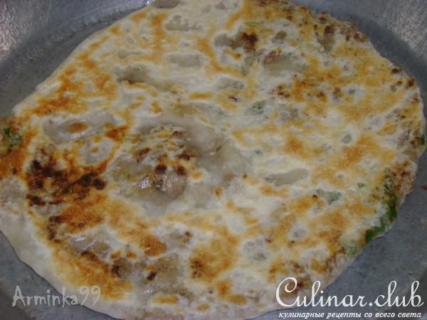 Лепешки с мясом