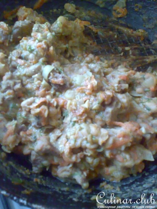 Корзинки с мясным рагу