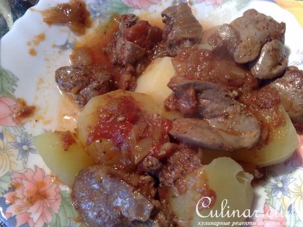 опять куриная печенка