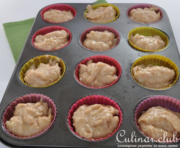 Маффины закусочные.