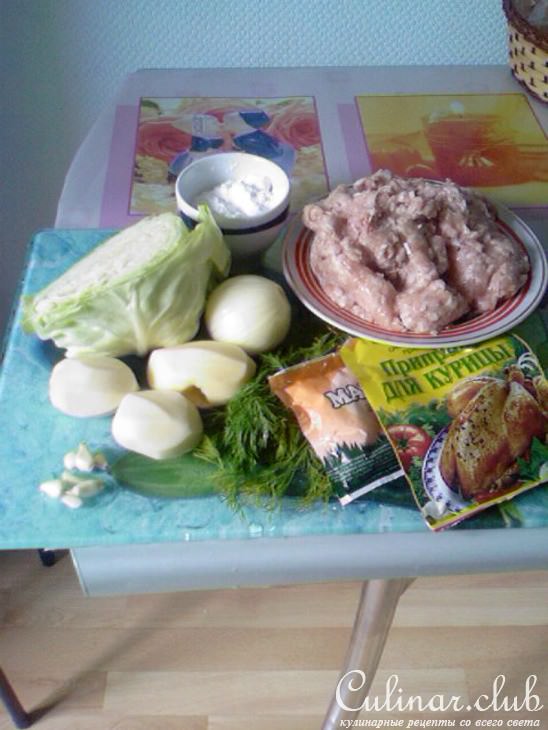 Куриные оладушки с овощами.