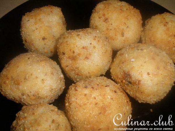 Аранчини с мясной начинкой