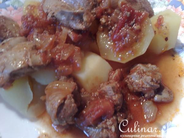 опять куриная печенка