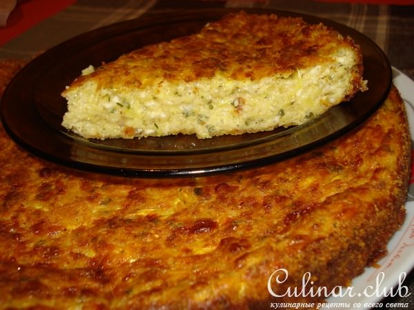 запеканка из кабачков с сыром