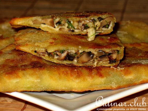 Quesadillas с грибами