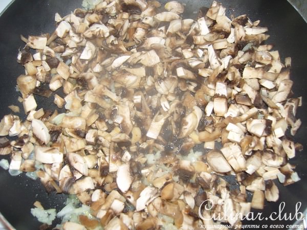 Жульен с курицей и грибами ВАРИАНТ