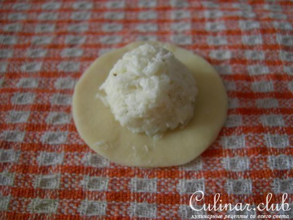 Пельмени с редькой