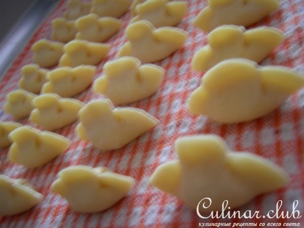 Пельмени с редькой