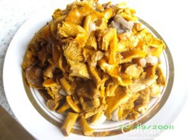 Ассорти из овощей и грибов (мой вариант)