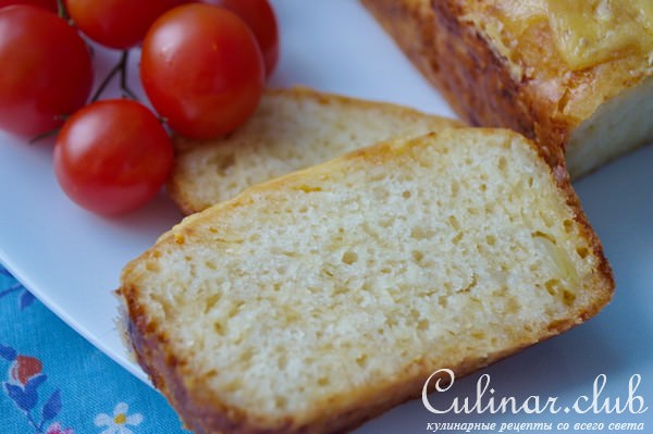 Пивной хлеб с луком и сыром