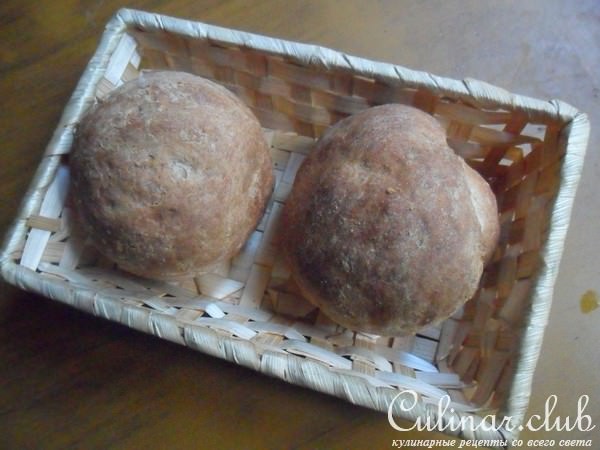 Хлебные булочки с цельнозерновой мукой