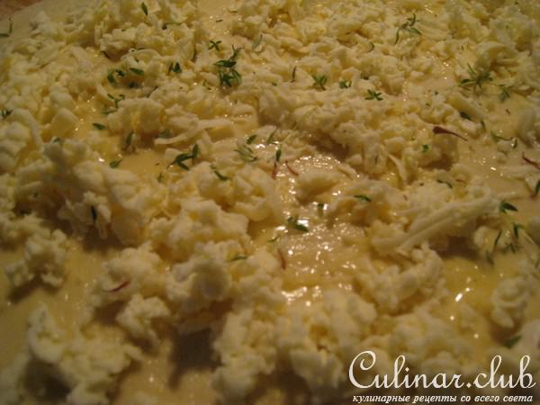 Хлебушек с сыром и чесноком