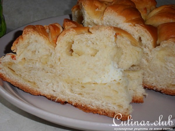 Белый хлебушек с сыром