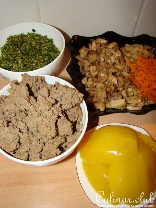 Холодная закуска из курицы