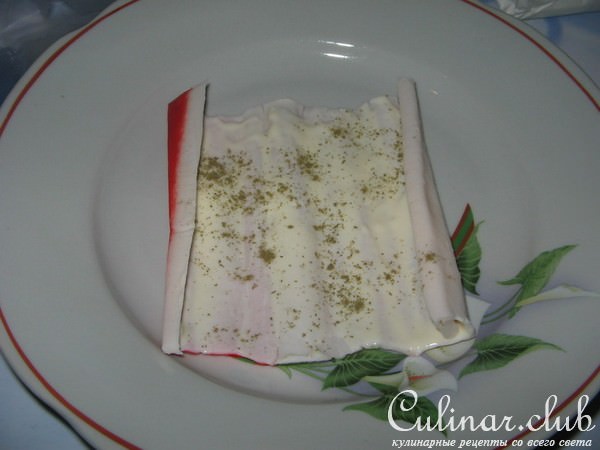 фаршированные крабовые палочки