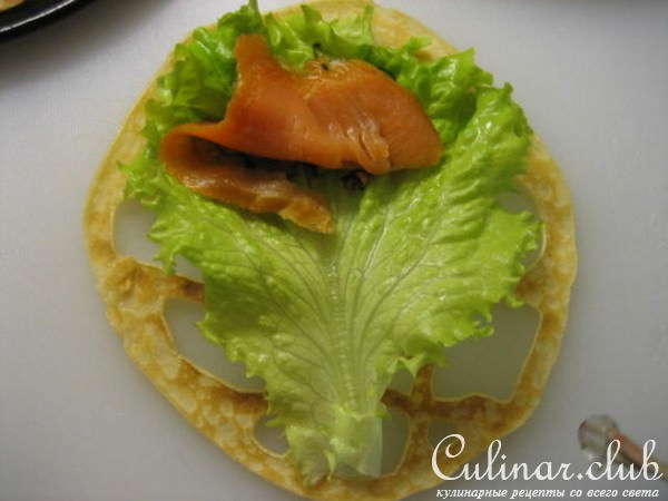 Блинная закуска "СЕТОЧКА"