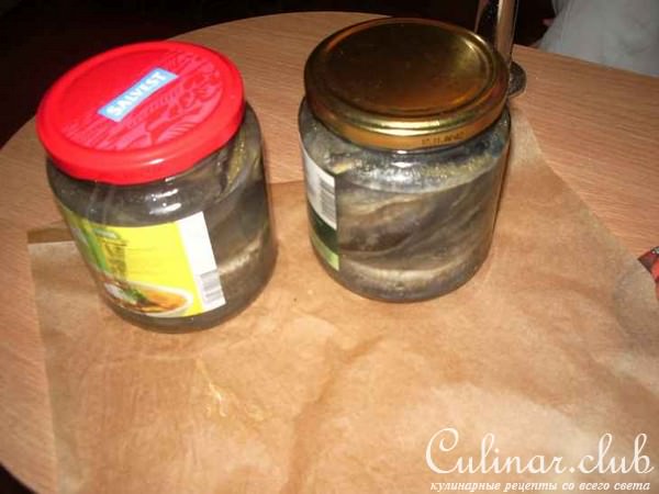 миноги под маринадом
