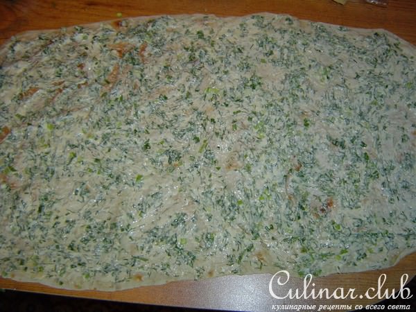 Рулет из лаваша с горбушей(вариант)
