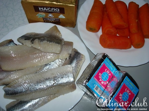 Паштет из соленой сельди