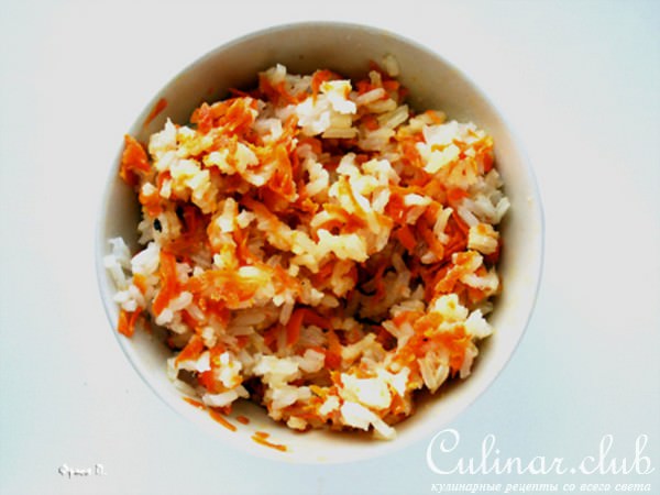 Закуска из баклажанов, риса и куриной печени "Блиндаж"