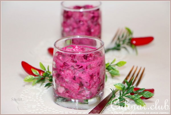 Веррины из сельди по-татарски