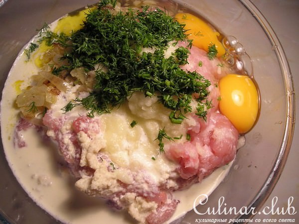 Рулет из индюка с сыром