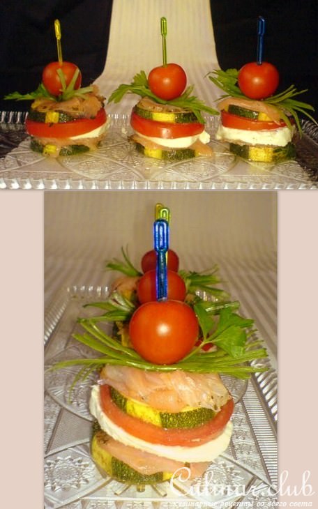 Закусочные канапе