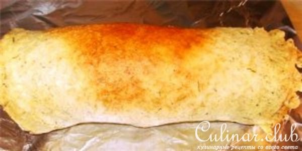Рулет с лососиной